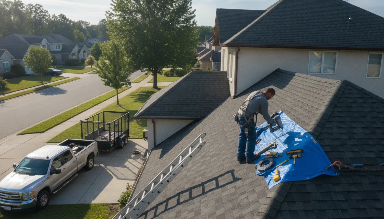 Roofing in Islip